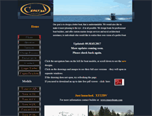 Tablet Screenshot of conradyachts.com